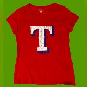 Vintage Texas Ranger Ladies Tshirt/Large